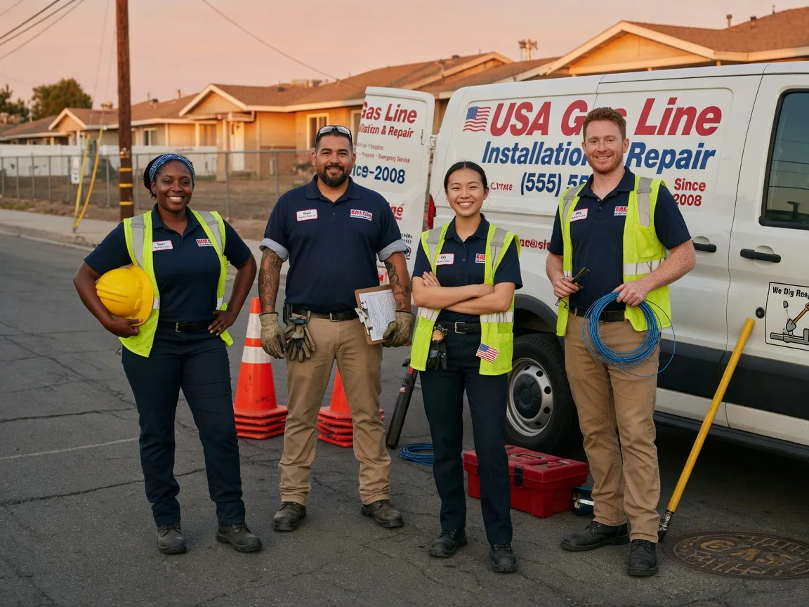 Gas Line Installation company in Coulterville, CA